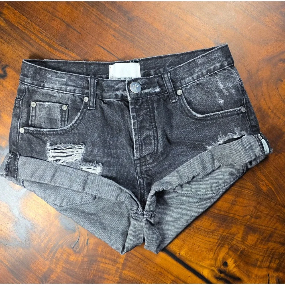 One Teaspoon Boho Indiesleaze Beach Distressed Cuffed Premium Fashiongram